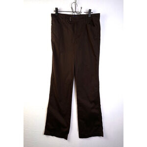 Bandolinoblu Denim Pants Women's 10 Stretch Brown Straight Legs Casual Work